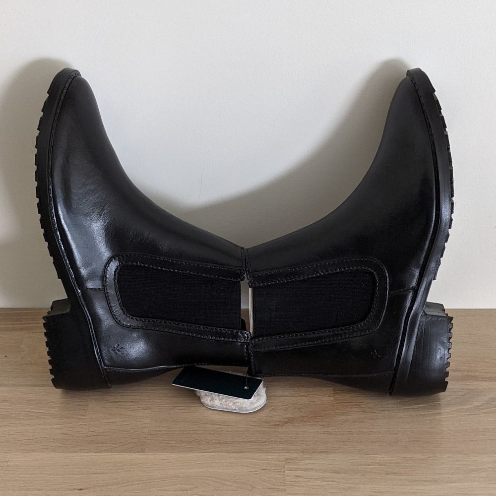 Emu Australia Ellin Ankle Rain Boots 9 Black Waterproof - Picture 10 of 10